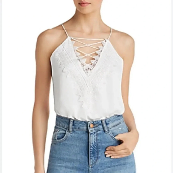 Dainty WAYF ivory camisole tank women’s XS - Picture 1 of 5